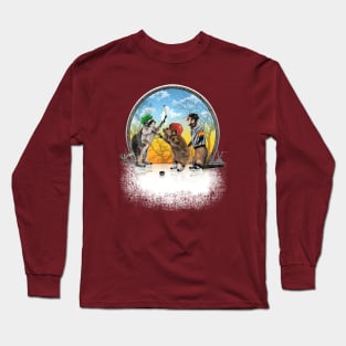 Hockey Critter Classic (Wilderness Smack-down) Long Sleeve T-Shirt